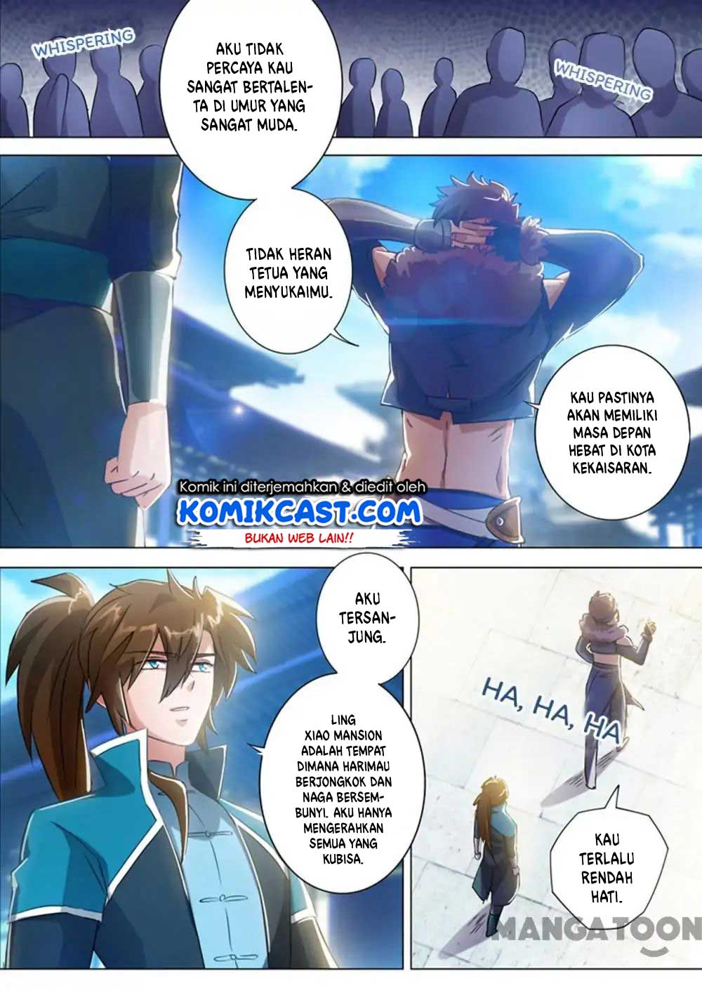 Spirit Sword Sovereign Chapter 168 Bahasa Indonesia
